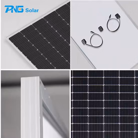 PNG Solar Panel 535W Solar Module 540W 545W 550W PV Module 182mm Half Cell
